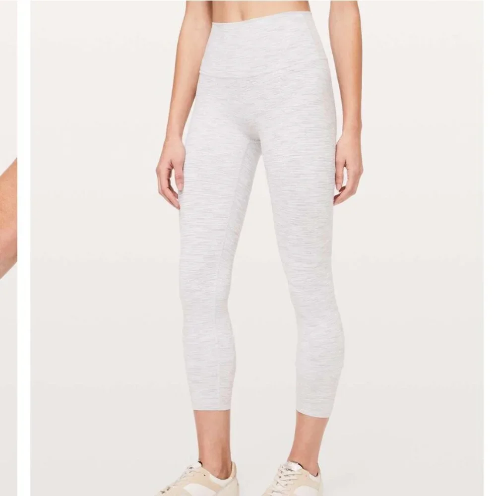 Lululemon Wunder Under High-Rise 7/8 Tight Leggings Wee Are From Space Nimbus